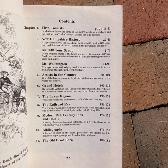 New Hampshire's First Tourists White Mountains Lakes Region NH New England - Picture 9 of 11